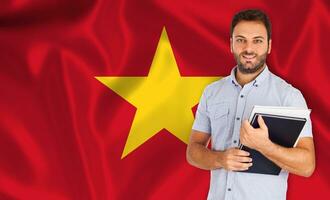 vietnamita idioma, educación concepto. foto