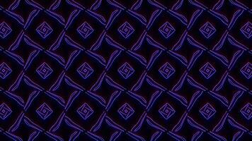Lines and squares. Rhythmic movement. Psychedelic hypnotic transformation. Colorful purple graphics. Seamless looping animation footage. Optical illusion. video