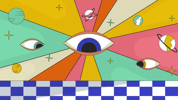 アート・デザイン・音楽 2D Visual Perception Op art 8