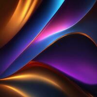 graphic abstract laser background gold purple photo