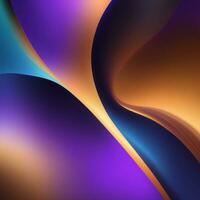 graphic abstract laser background gold purple photo