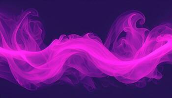 Smok texture of trendy abstract background. Creative flowing dynamic smoky wave. AI Generative photo