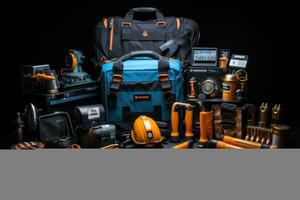 welder tools and equipment AI Generated photo