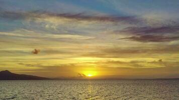 Ocean Seascape Landscape at Sunset video