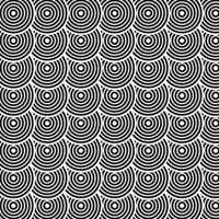 Broken circle pattern background vector