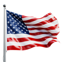 un américain drapeau ai génératif png