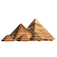 Giza pyramid complex Oda Ai Generative png