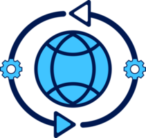 globe network icon png