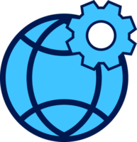 Globus-Netzwerk-Symbol png