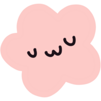 A cute illustration of a flower png