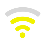 Internet señal o Wifi señal conexión icono png