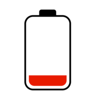 Battery Low Power Indicator Icon png