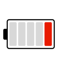 Battery Low Power Indicator Icon png