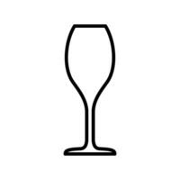 vino vaso icono vector diseño plantillas sencillo y moderno