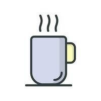 vaso café icono vector diseño plantillas sencillo y moderno