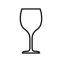 vino vaso icono vector diseño plantillas sencillo y moderno