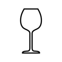 vino vaso icono vector diseño plantillas sencillo y moderno