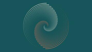 Abstract spiral round two line background for your creative project. vector