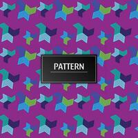 Modern geometric  pattern design vector