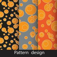 Modern  pattern background design vector