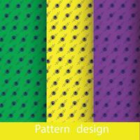 Modern  pattern background design vector