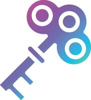 Key Vector Icon Design Illustration