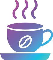 Hot Coffee Vector Icon Design Illustration