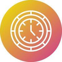 Clock Vector Icon Design Illustration