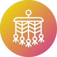 Macrame Vector Icon Design Illustration