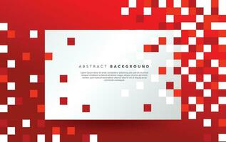 red and white color gradient abstract background vector