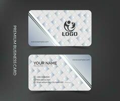 Professional, Simple and Clean Business Card Template Design vector