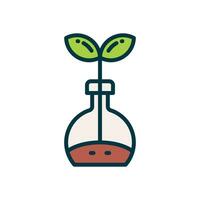 science filled color icon. vector icon for your website, mobile, presentation, and logo design.