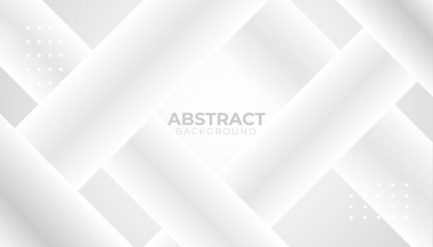 resumen gris y blanco geométrico forma superposición capas en antecedentes. moderno tecnología futurista diseño vector