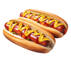 Hot Dog png Hot Dogs png Hotdog png Hotdogs png Hot Dog transparent Background, AI Generated