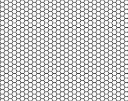 honeycomb seamless pattern vector