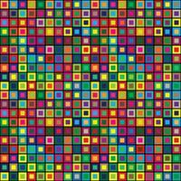 Abstract colored square modern seamless pattern vector