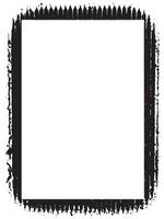 a white square frame on a cracked wall, Grunge border, backgrounds textured photographic effect template vector