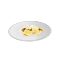 Stuffed pasta tortelli with pumpkin png