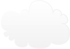 illustration av moln, transparent bakgrund png
