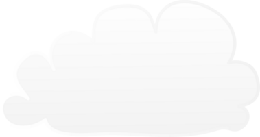 ilustración de nubes, transparente antecedentes png