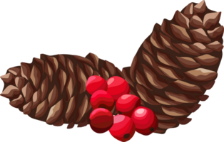 Christmas wreath decoration. png