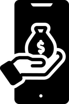 solid icon for vector