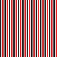 modern simple abstract seamlees red color and black color distort vertical line pattern on white color background vector