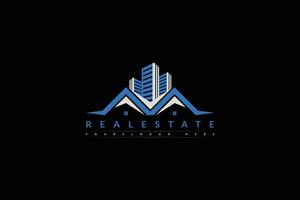 Real-Estate Logo Design Vector Template, Elegant Home Staging Service Logo