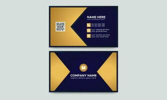 Creative, Corporate and Modern Business Card Template Design Colorful Layout Vector Pro Vector