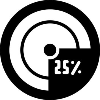 solid icon for remained vector