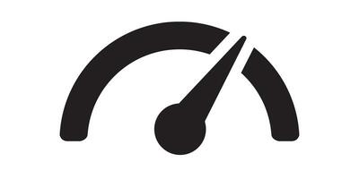 Speedometer icon, vector