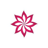 Beauty Vector lotus icon