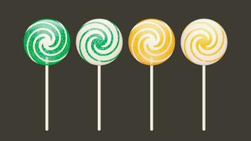 imagen de dulces vector