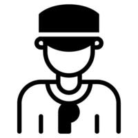 Coach icon Illustration, for UIUX, infographic, etc vector